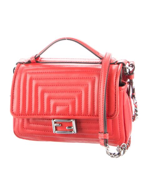 fendi double micro baguette sale|fendi baguette price.